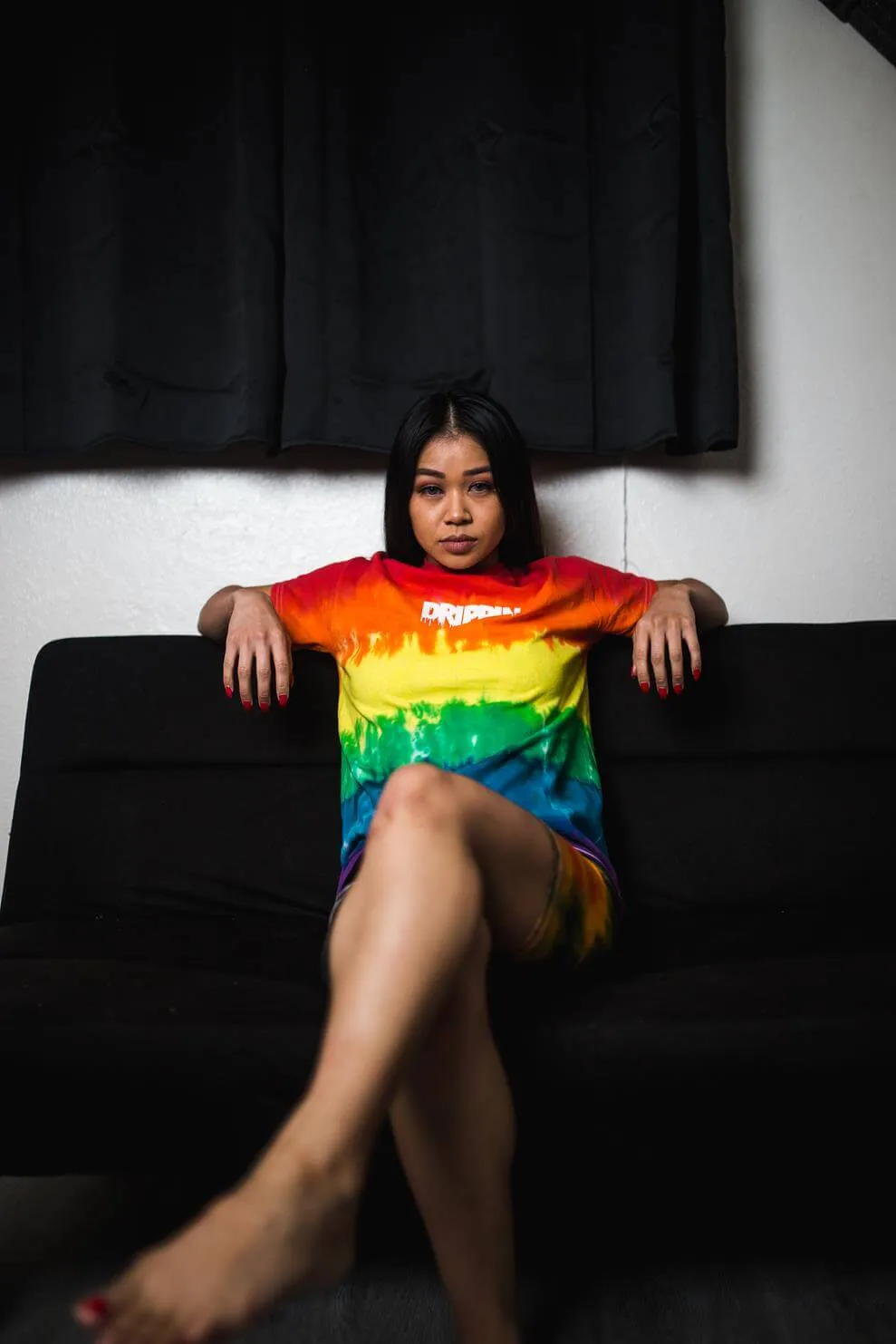 White Drippin (S) | Rainbow Pride Tee
