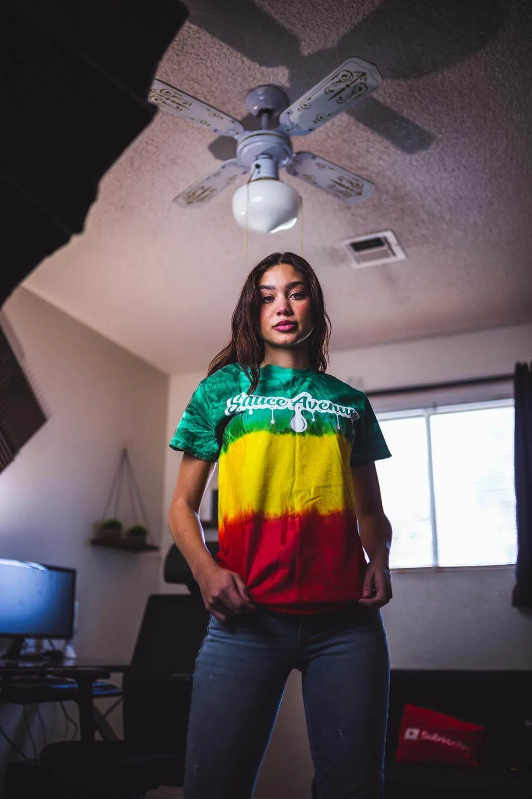 White SA Drip | Congo Tee