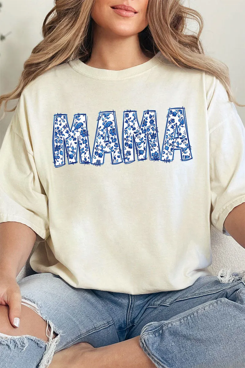 Willow Block Mama Comfort Colors Adult Ring-Spun Cotton Tee