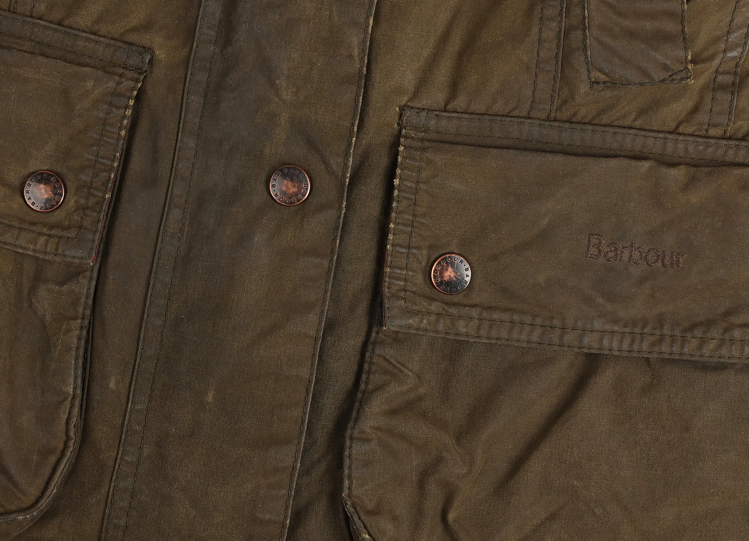 Women's Barbour Beadnell Wax Jacket Coat - Green - Women's S