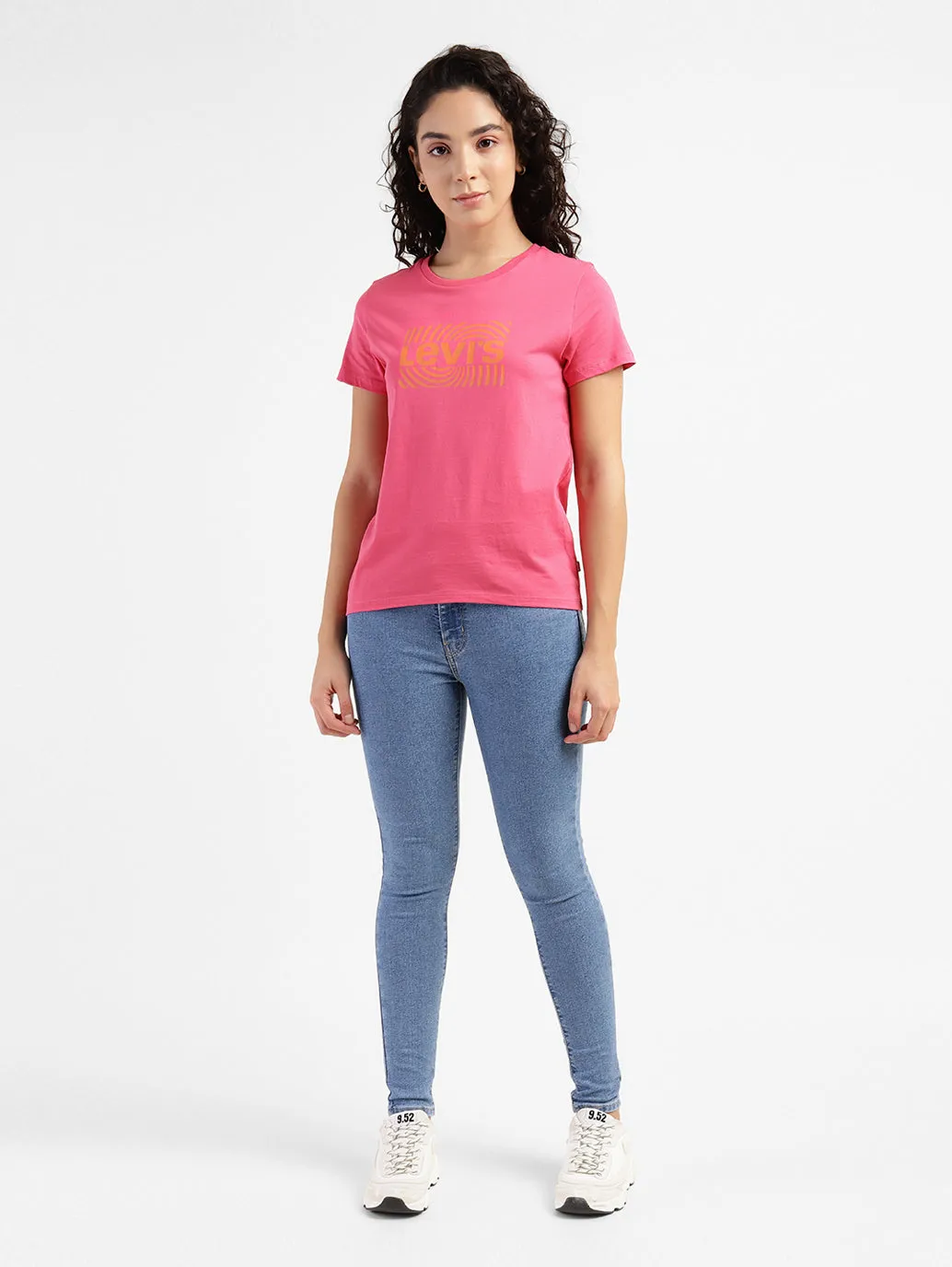 Women's Brand logo Regular Fit T-shirt