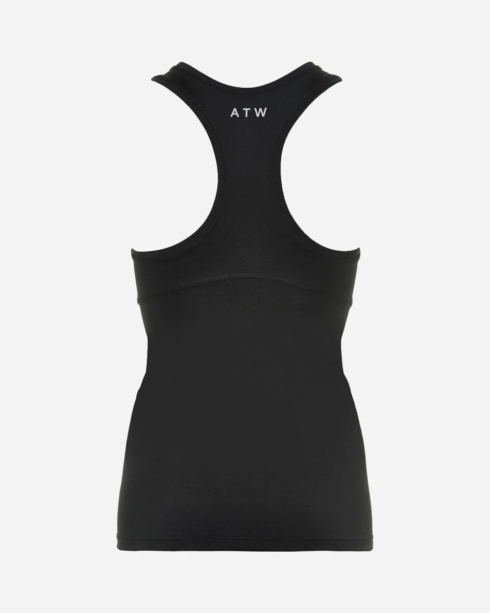 Womens Racerback Tank - Black