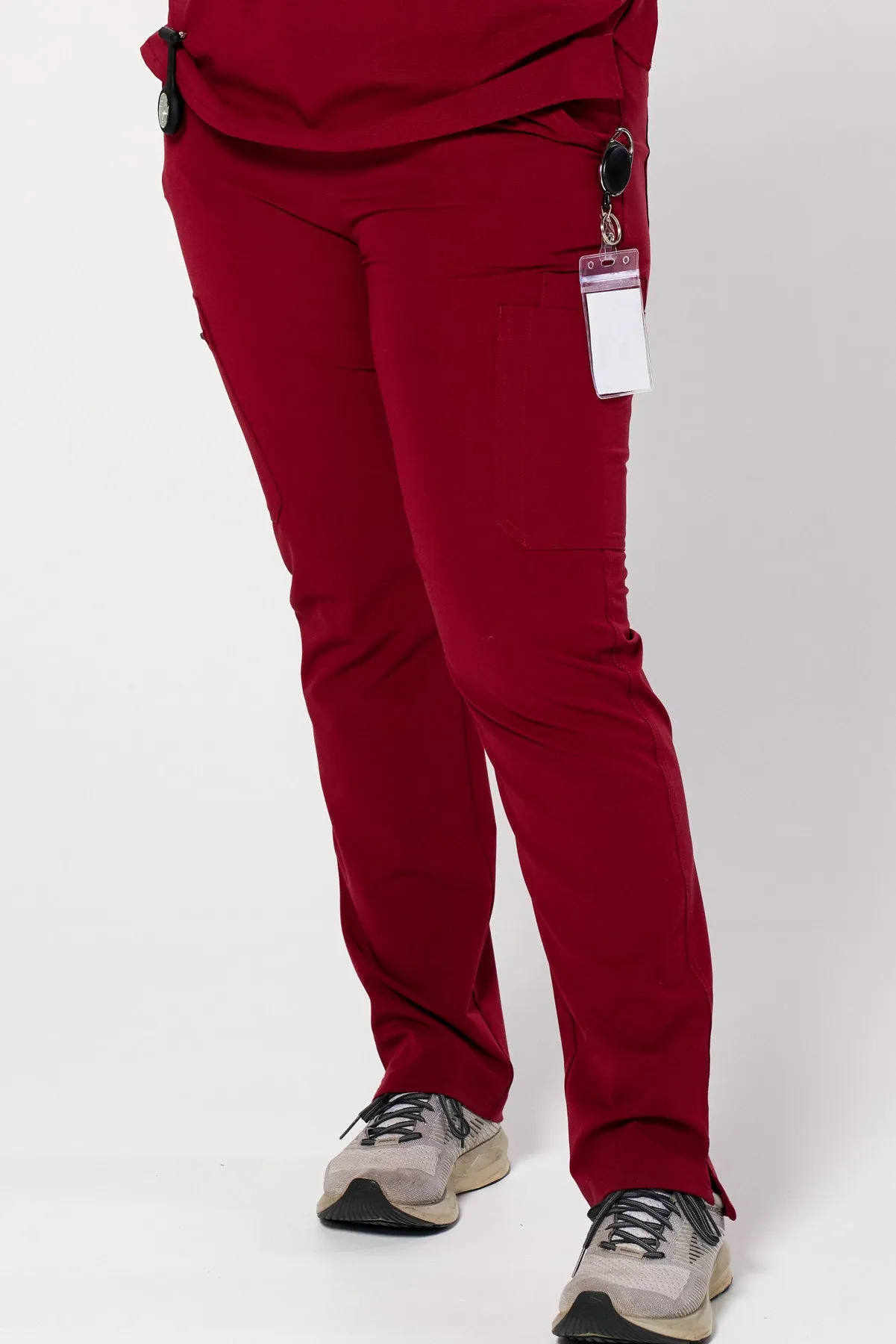 Women's Skinny 11-Pocket Scrub Pants