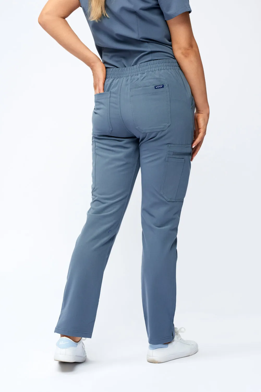 Women's Skinny 11-Pocket Scrub Pants