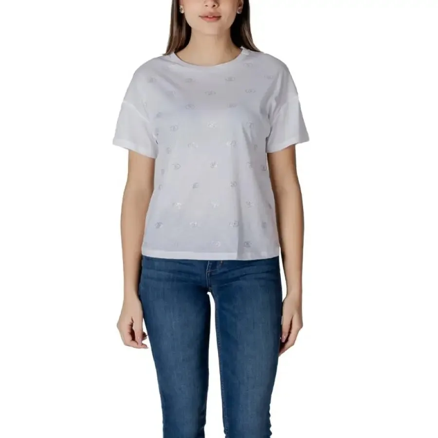 Women's White Logo T-Shirt