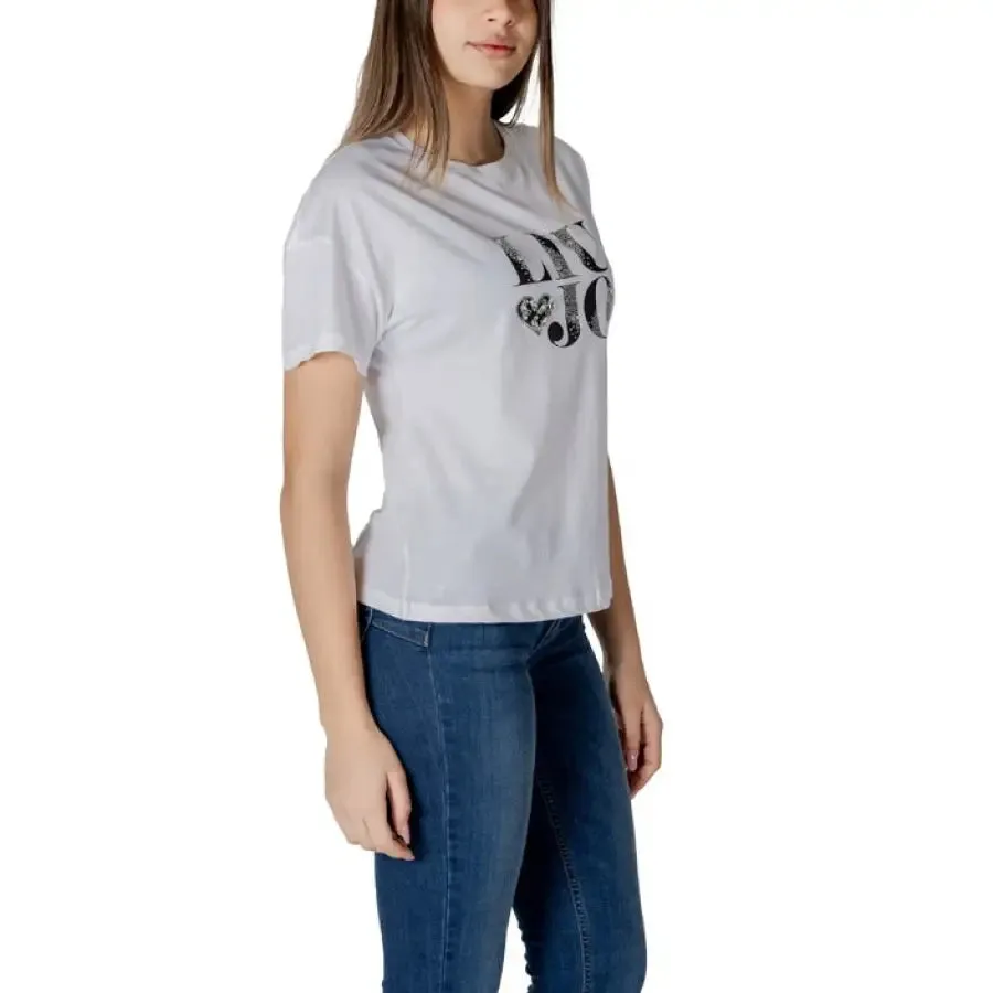 Women's White Logo T-Shirt