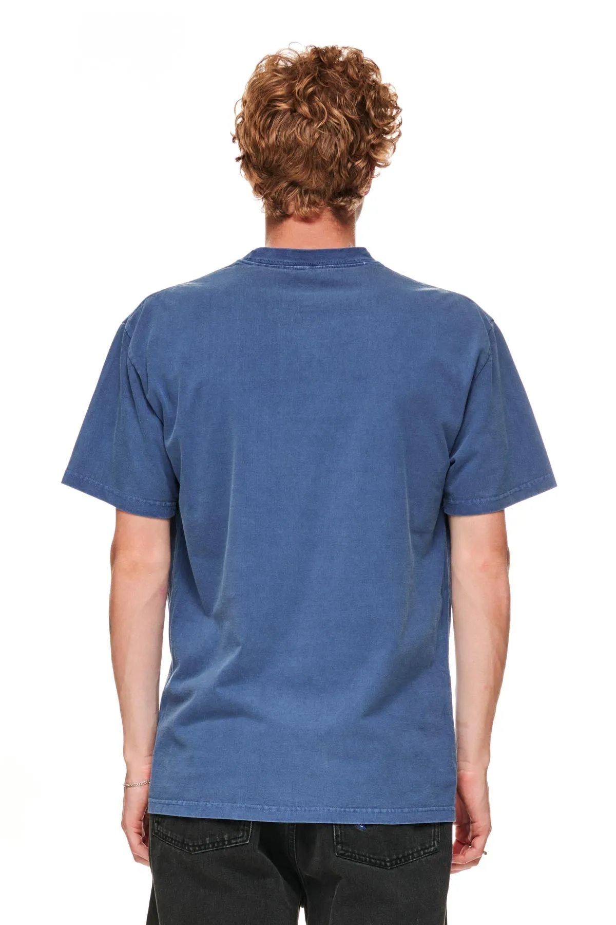 World SS Tee  - Navy