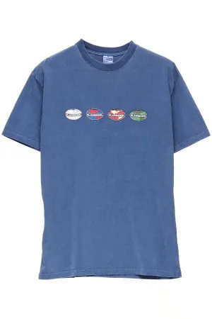 World SS Tee  - Navy