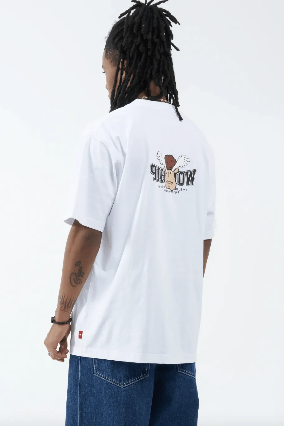 WORSHIP SUPPLIES PAY UP TEE - WHITE