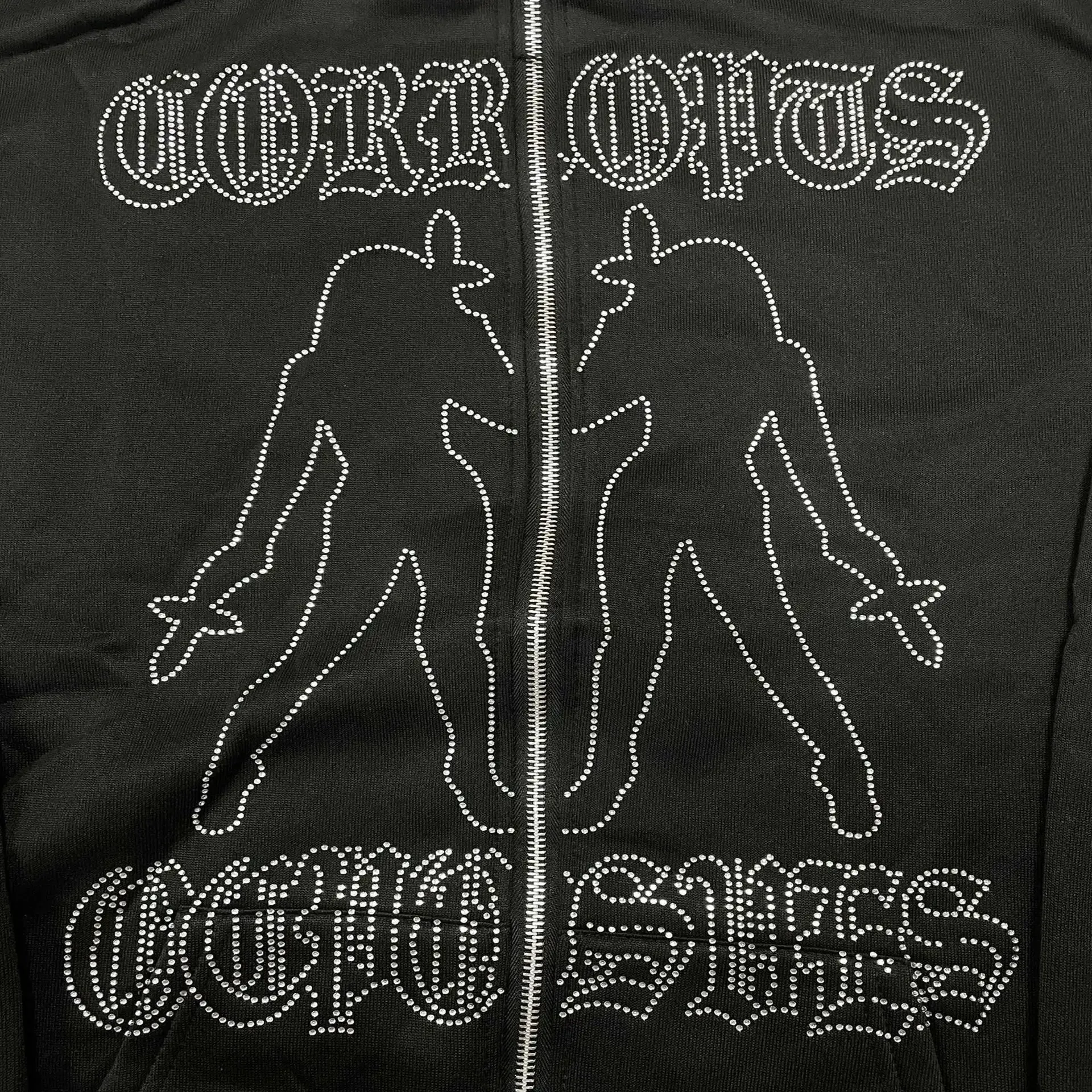Y2K Rhinestone Hoodie