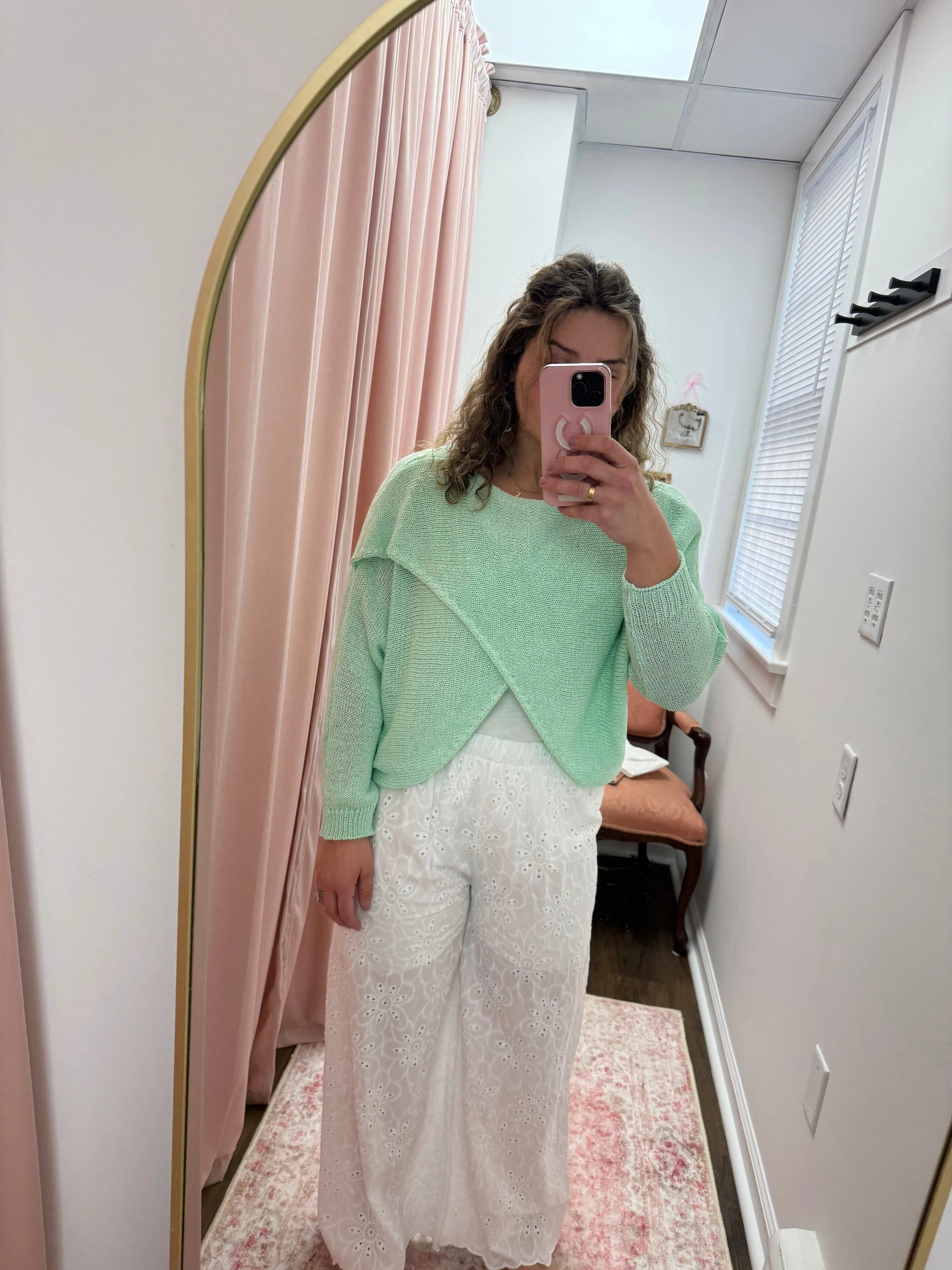 Yolly Eyelet Pants